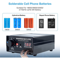 ABUI-High-Power 8000W Battery Spot Welder With Nickel Strip For 18650 Battery Pack, DIY Welding Machine Kit, US Plug Packus