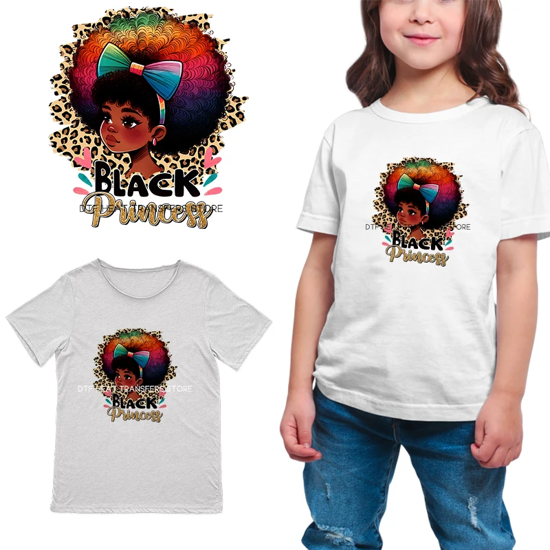 Cartoon Black History Month Elements dtf transfers ready to press patches for clothing Heat Transfer On Clothes