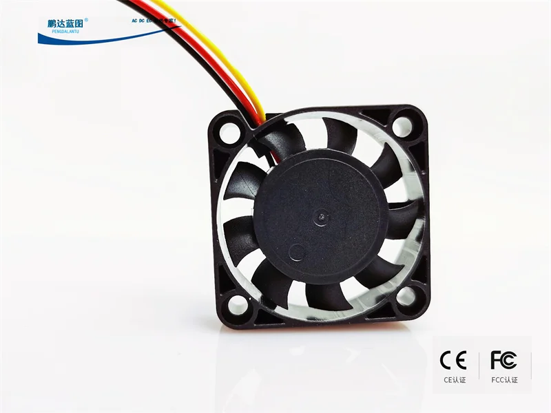 Pengda Blueprint 4010 Silent Hydraulic 24V 12V 5V Three wire Speed Measurement 4CM Graphics Card Case Cooling Fan