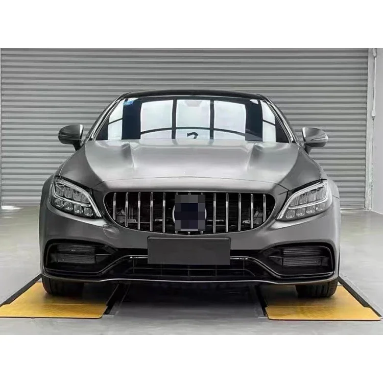 Car Modification Accessories Full Car Bodykit Front Bumper For Mercedes Benz C300 W205