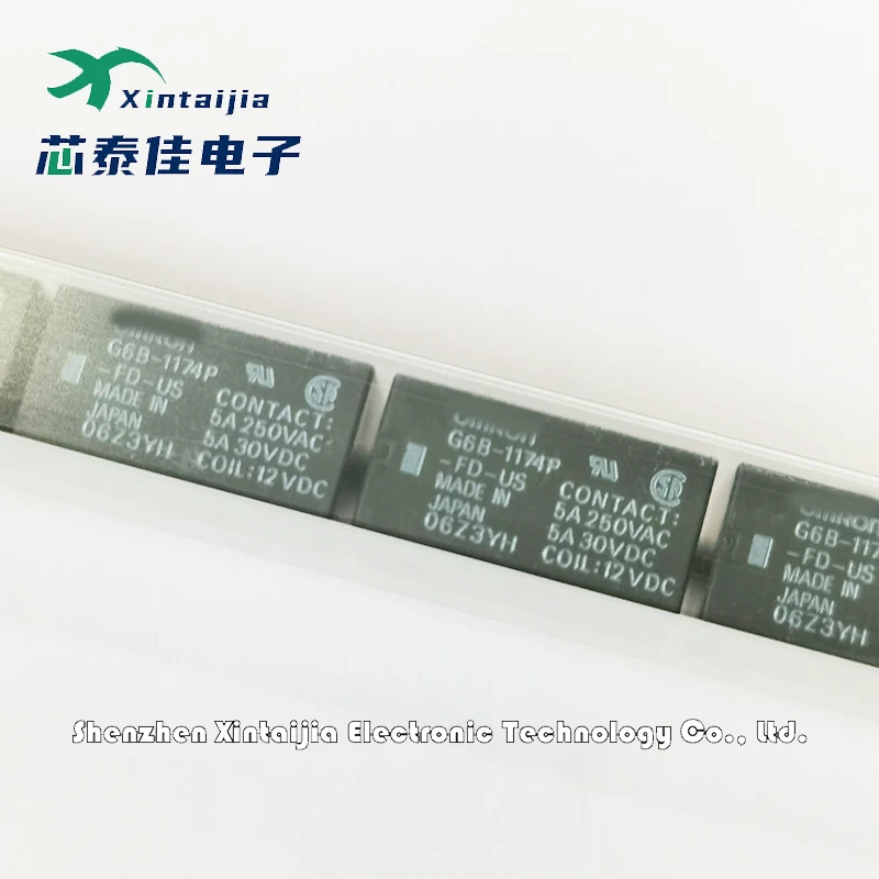 1PCS G6B-1174P-FD-US-DC12 G6B1174PFDUSDC12 12 VDC GENERAL-PURPOSE RELAY  100% brand new and authentic, ready to ship in stock