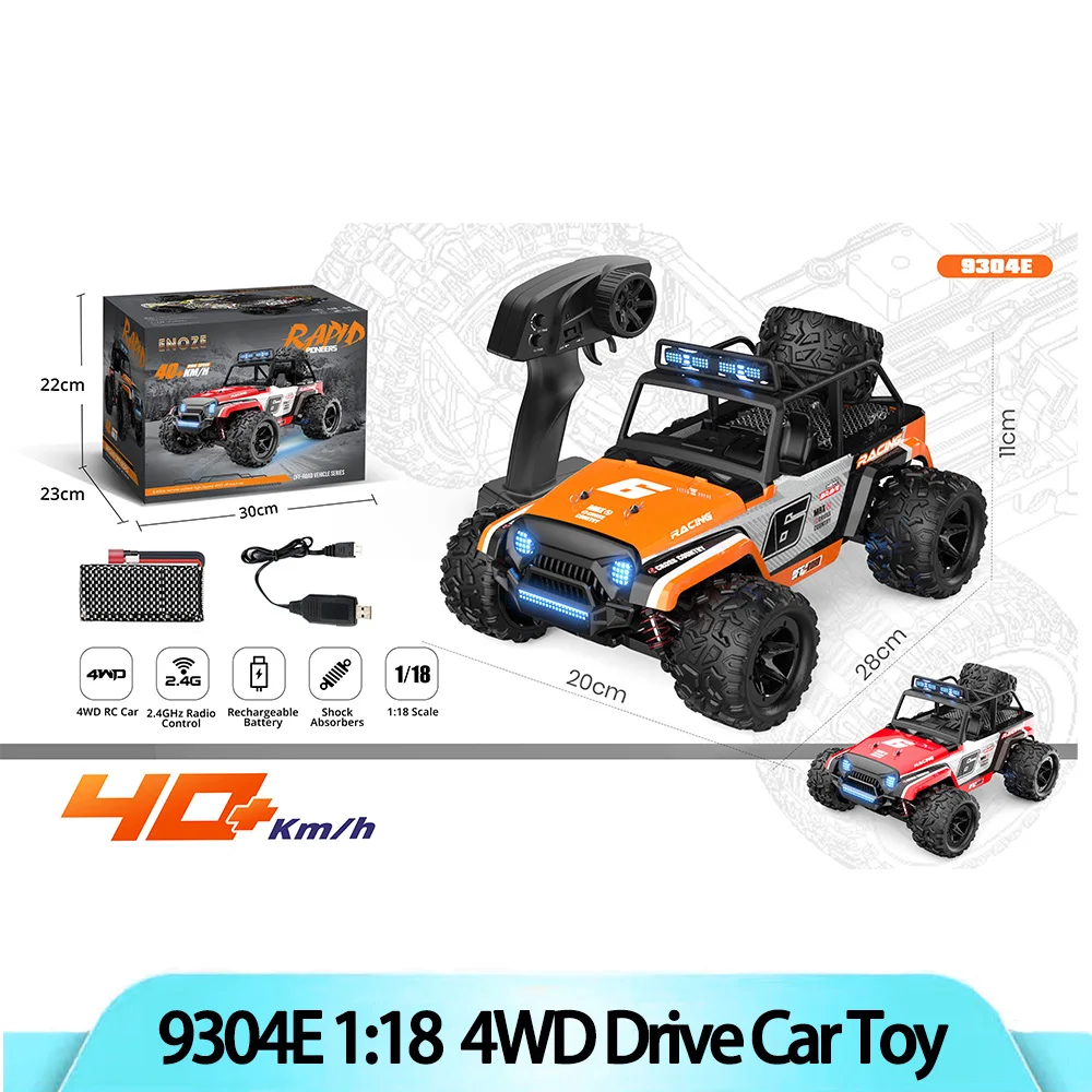 

9304E 1:18 Rc Car 2.4G Rc Buggy Off-Road Car Professional Racing 4WD Electric High Speed Remote Control Drift Car Toys
