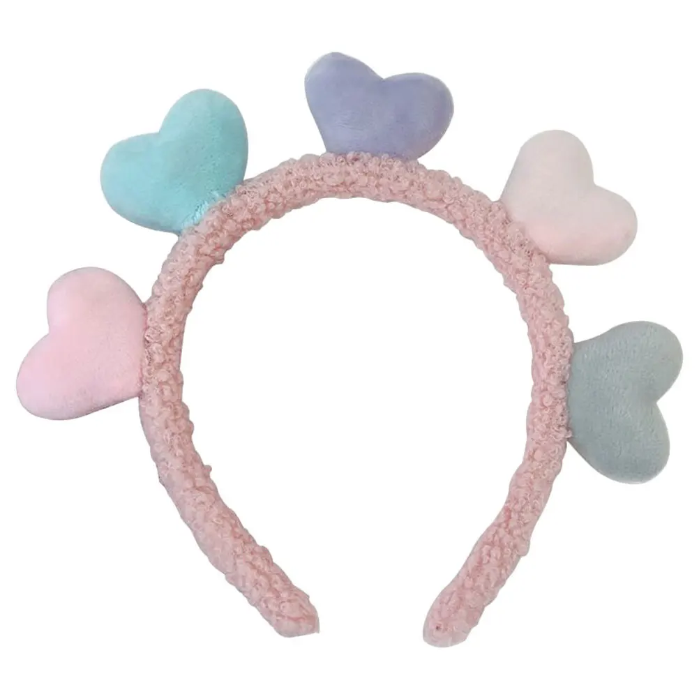 Simpatica fascia a forma di cuore per la festa di San Valentino, comoda fascia per capelli, copricapo adorabile, elementi cardiaci colorati