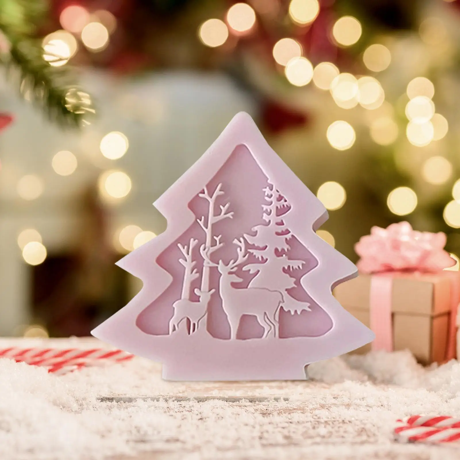 

Christmas Tree Silicone Mold Soft Casting Tool Silicone Christmas Molds For Child Home Decor Holiday Festival Birthday Table