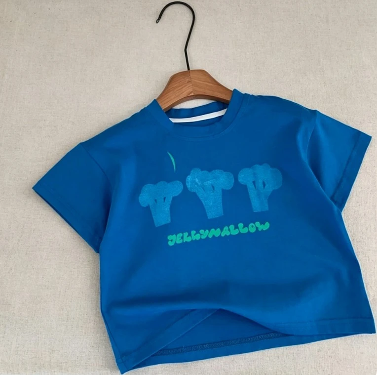 Toddler Cute T Shirt Short Sleeve Soft Cotton Tops For Summer Wear Small Infant Costume Baby Sport Clothing Thin Cotton Tees