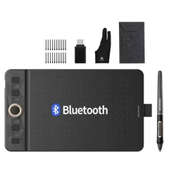 Gaomon wh851 drahtloses Grafik tablett Bluetooth 5,0 Verbindung 16k Ebenen Stift druck 8x5 Zoll Zeichen tablett Android unterstützt