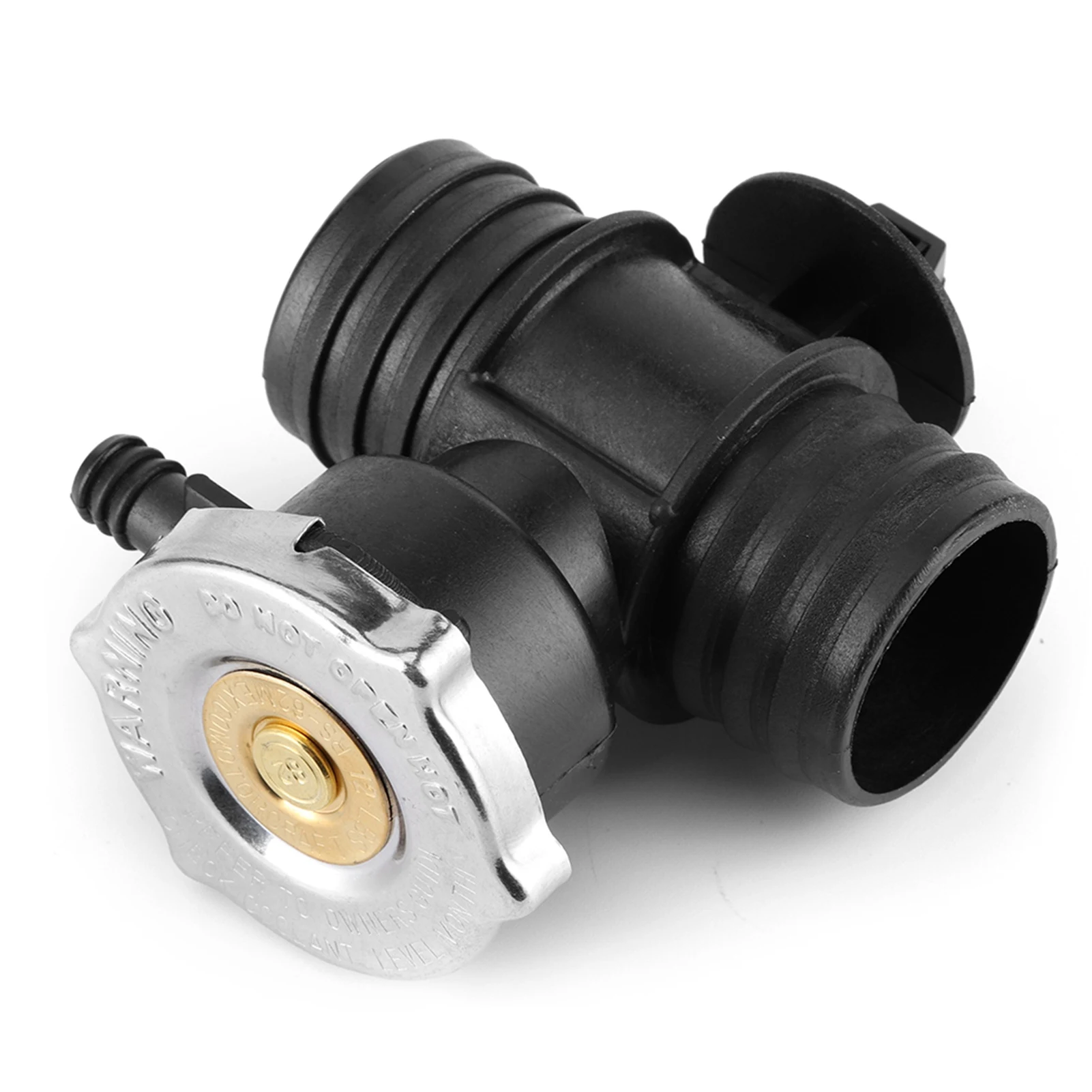 Radiator Cap with T-Branch Water Pipe Kit 55116901AA Fit for Jeep Engine Cooling Valve Radiator Cap T-Branch Pipe