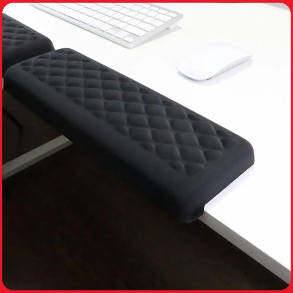 

Набор из 2 L-образных эргономичных подлокотников для клавиатуры, подушек для края стола, для игр, офиса, компьютера, рисования