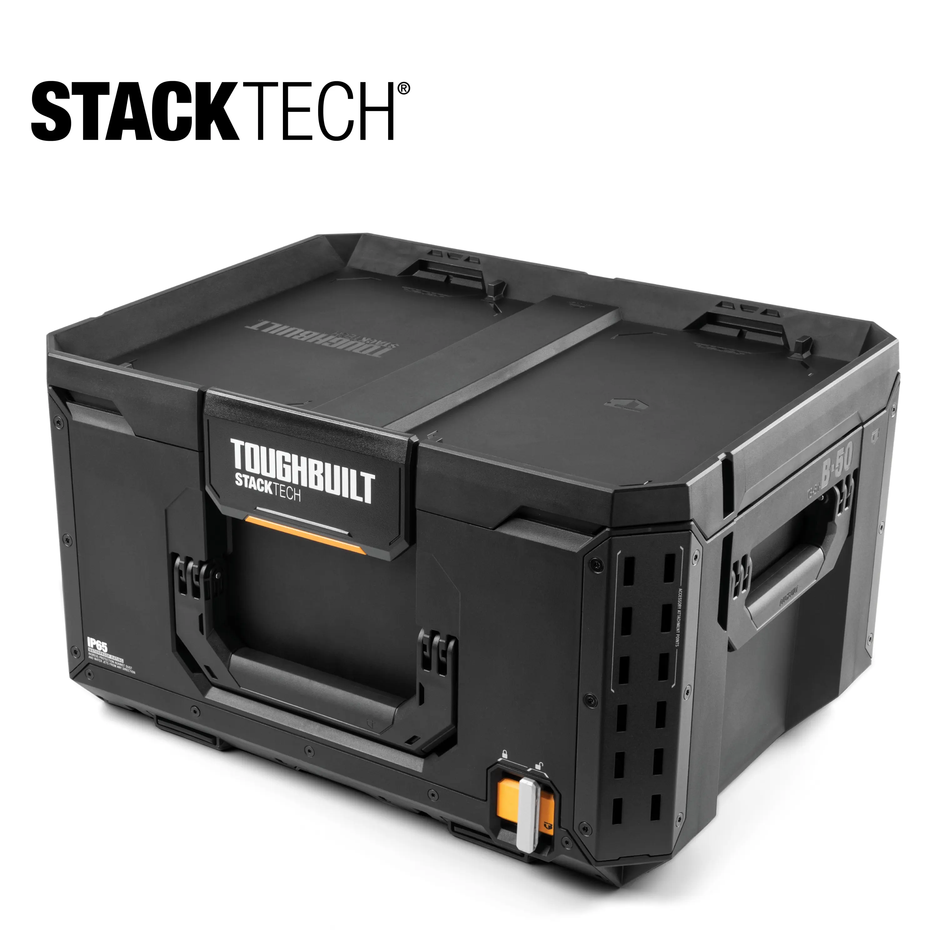 TOUGHBUILT TB-B1-B-50 StackTech Large Tool Box Multifunctional Matching Stacking Combination Tool Organizer Tool Accessories