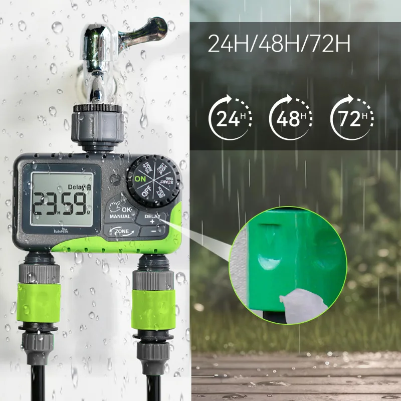 2025年自動庭水タイマー、スマートガーデンケアの必須機能、灌漑用
