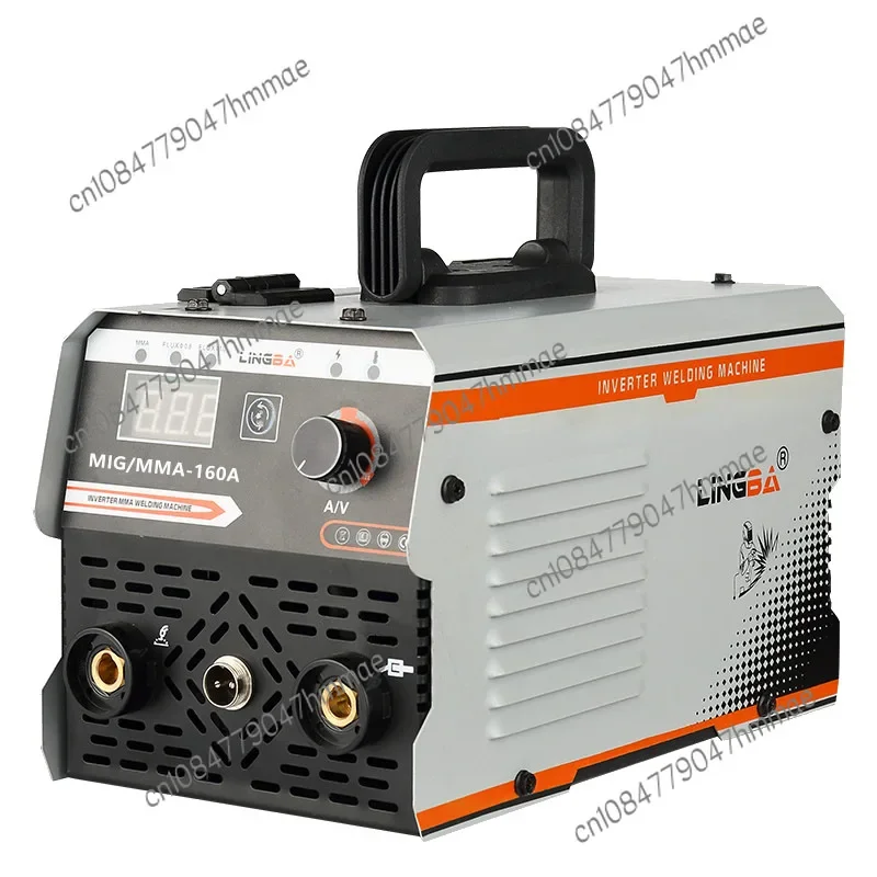 120A European Standard 220V with Accessories 1kg Airless Two-Shielded Welding Machine MiG/MMA-160A Electric Welding Machine