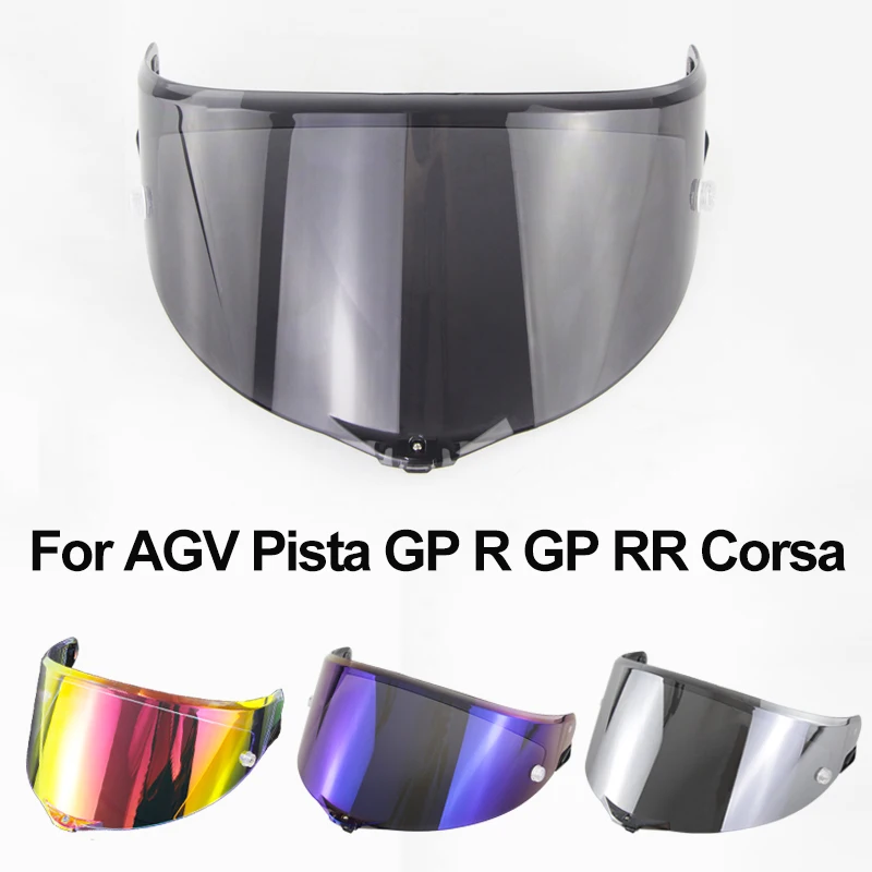 Motocycle Helmet Visor Lens For AGV PISTA GPR GPRR CORSA R RACE 3 Helmets Shield Uv Protection Windshield Casco Moto Accessories