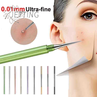 Hot 1Pc Blackhead Comedone Acne Pimple Blemish Extractor Remover Stainless Steel Needle Remove Tools Face Skin Care Pore Cleaner