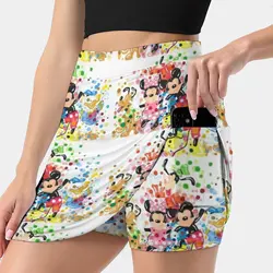 Fab 5 Women's skirt Mini Skirts A Line Skirt With Hide Pocket