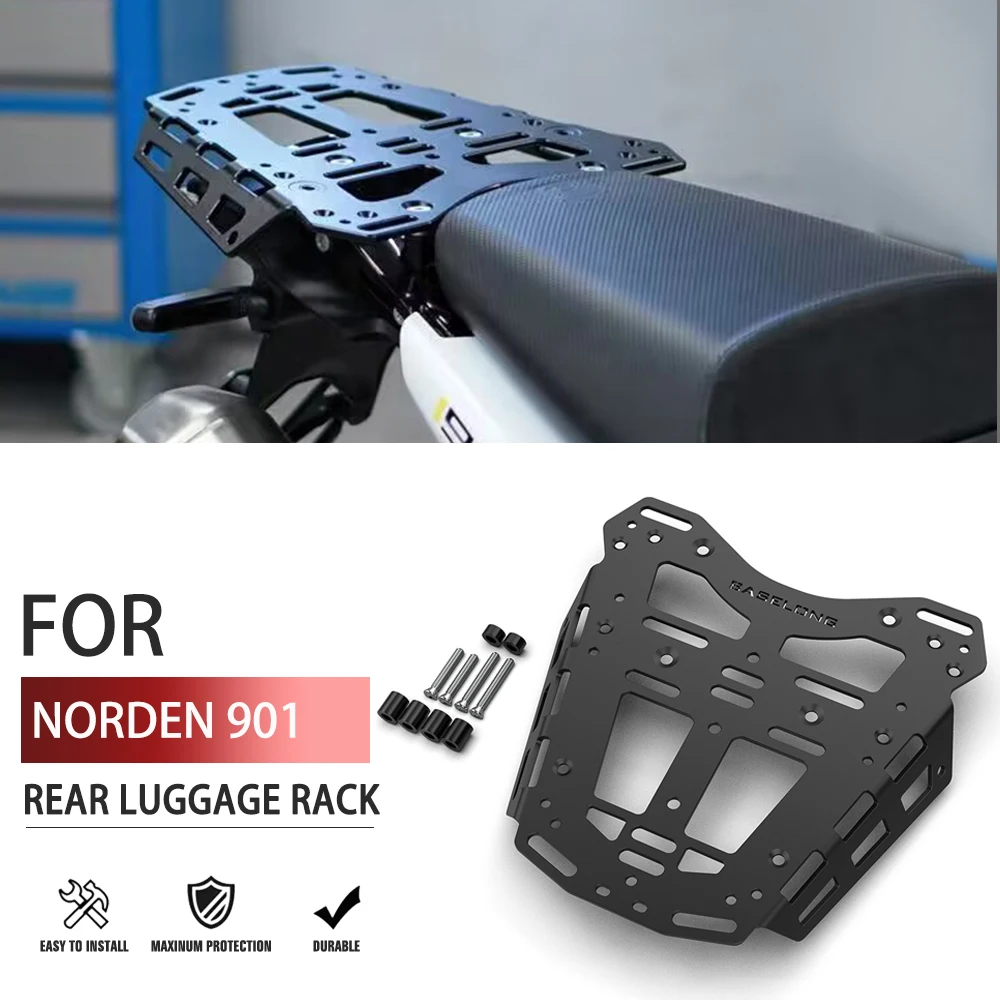 

2022-2024 For Husqvana Norden 901 Norden901 Luggage Holder Bracket Rear Rack Motorcycle Rear Luggage Rack Top Case Mount Plate