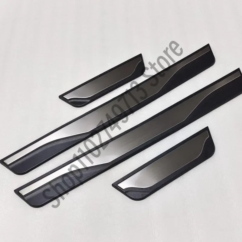 

For MG 4 MG4 EV Electric Accessory 2023 2022 Stainless Chrome Car Door Sill Scuff Plate Guard Pedal Protector Cover Trim Styling