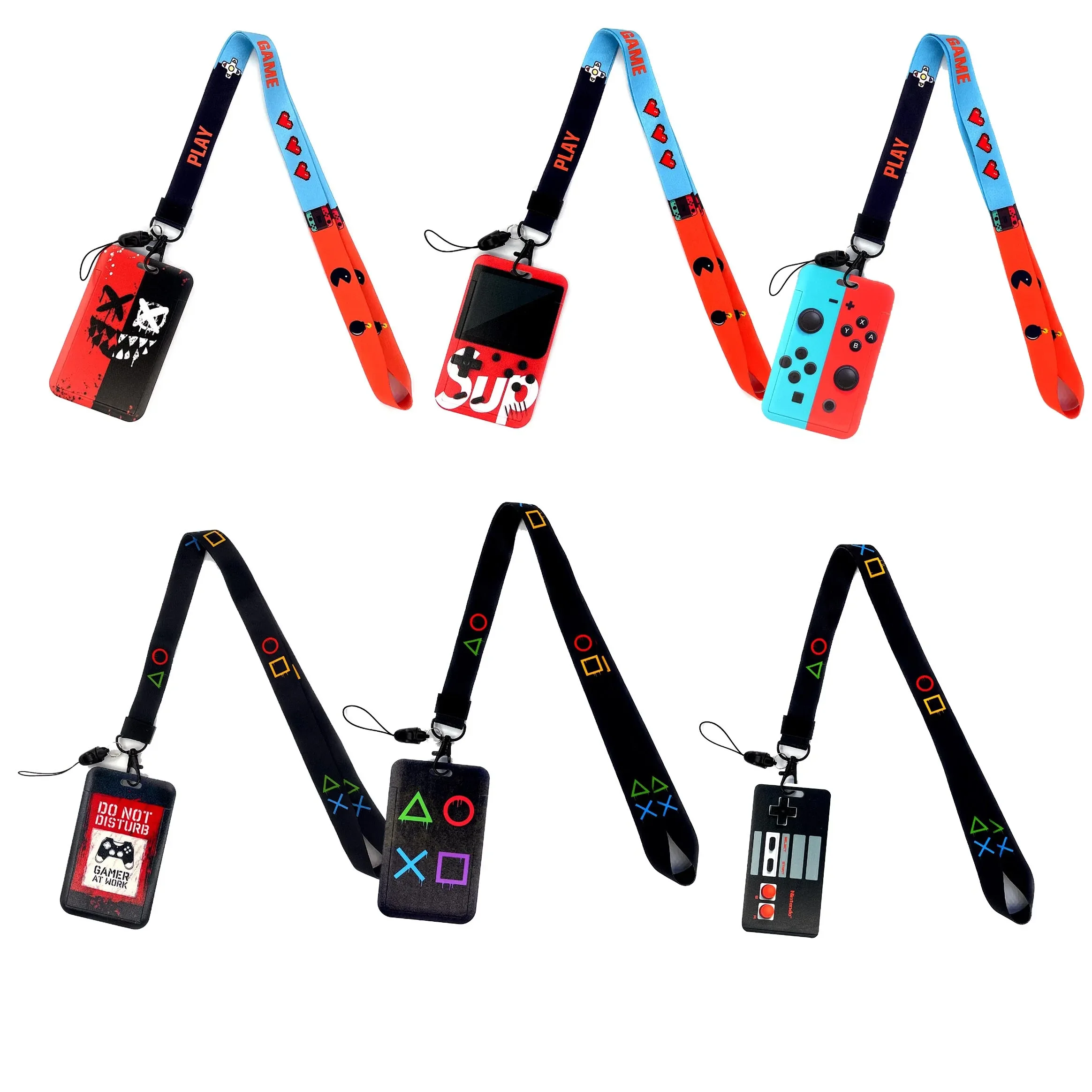 Card Holder Lanyard Camera Neck Strap Credit Card Case ID Badge Holders Credentials Protection Card Holders