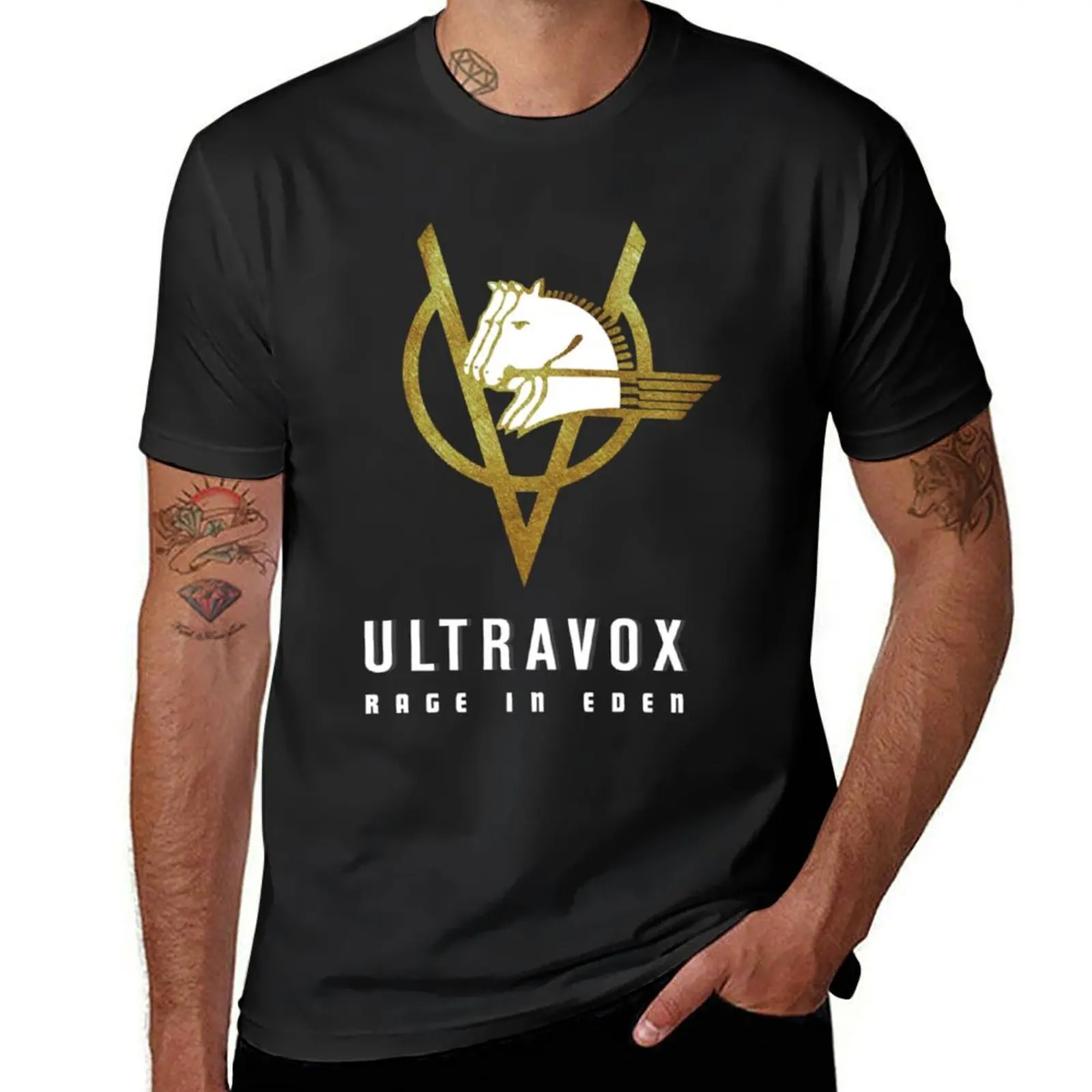 Ultravox Rage, футболка, летние топы, Мужские Простые футболки для мальчиков
