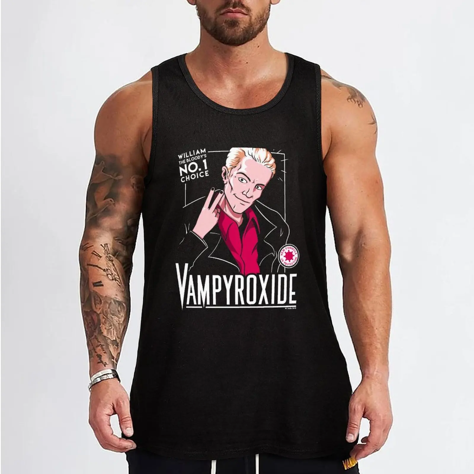 Vampyroxide (Comic Version) Tank Top T-shirts men T-shirt men sports t-shirts for men