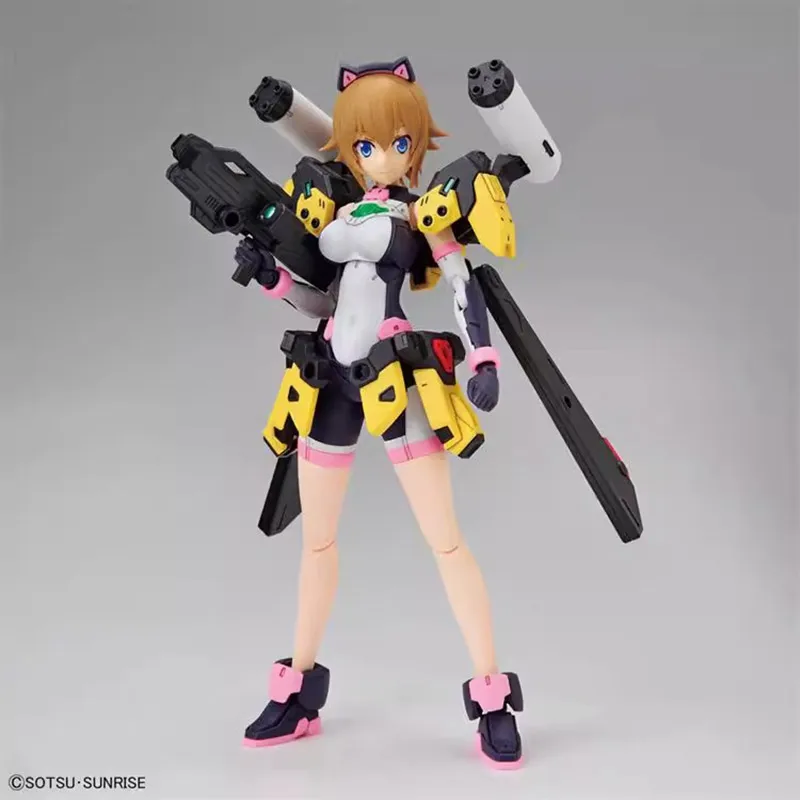 Bandai Original 30ms Figure-rise FRS AVATAR FUMINA Mobile Suit Girl Anime Action Figure Assembly Kit Model Toys Gift