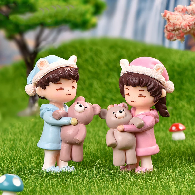 1/2pc Cute Mini Lovers Couples - Smart Garden Diy review and price