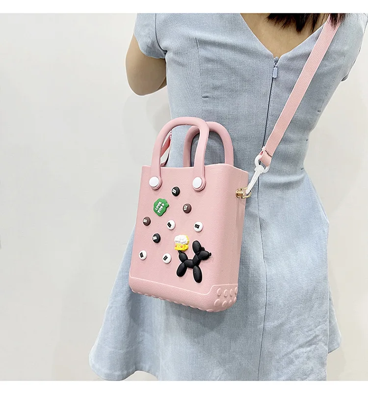 Mini Beach Bag Lightweight Travel Camping Small Handbag Shoulder Bag for Woman Ladies