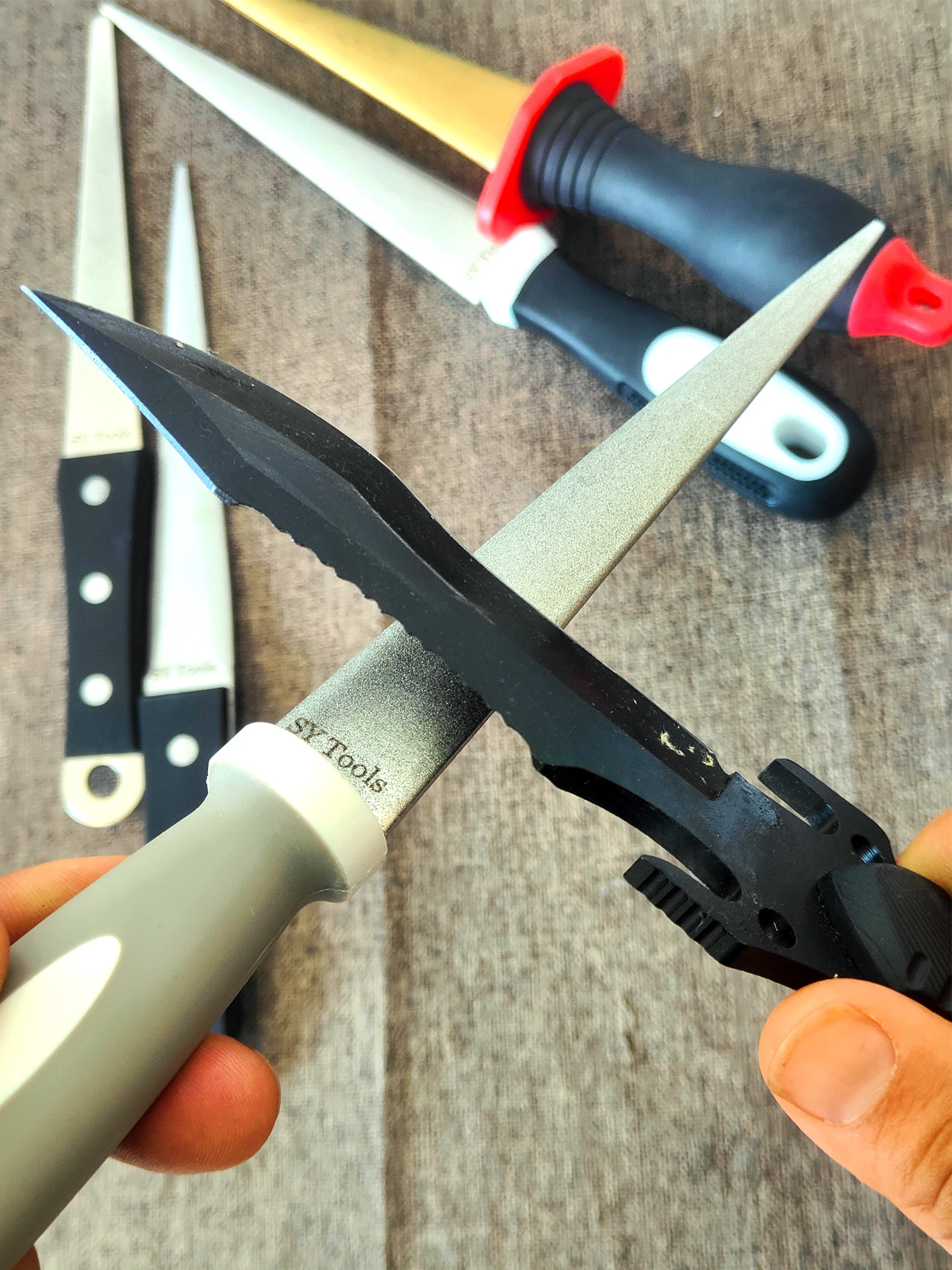 Diamond Sharpening …