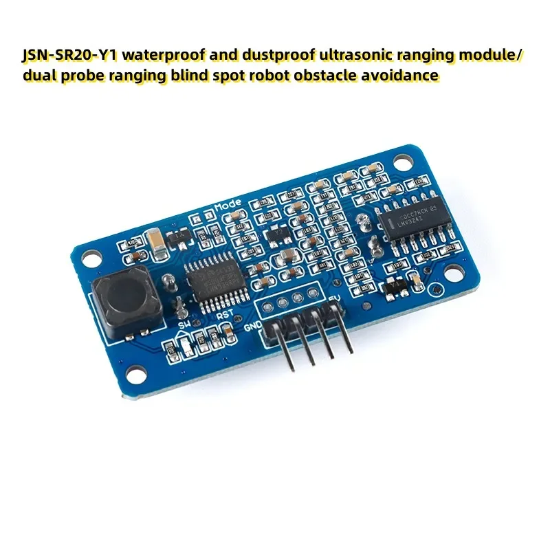 

JSN-SR20-Y1 waterproof and dustproof ultrasonic ranging module/dual probe ranging blind spot robot obstacle avoidance
