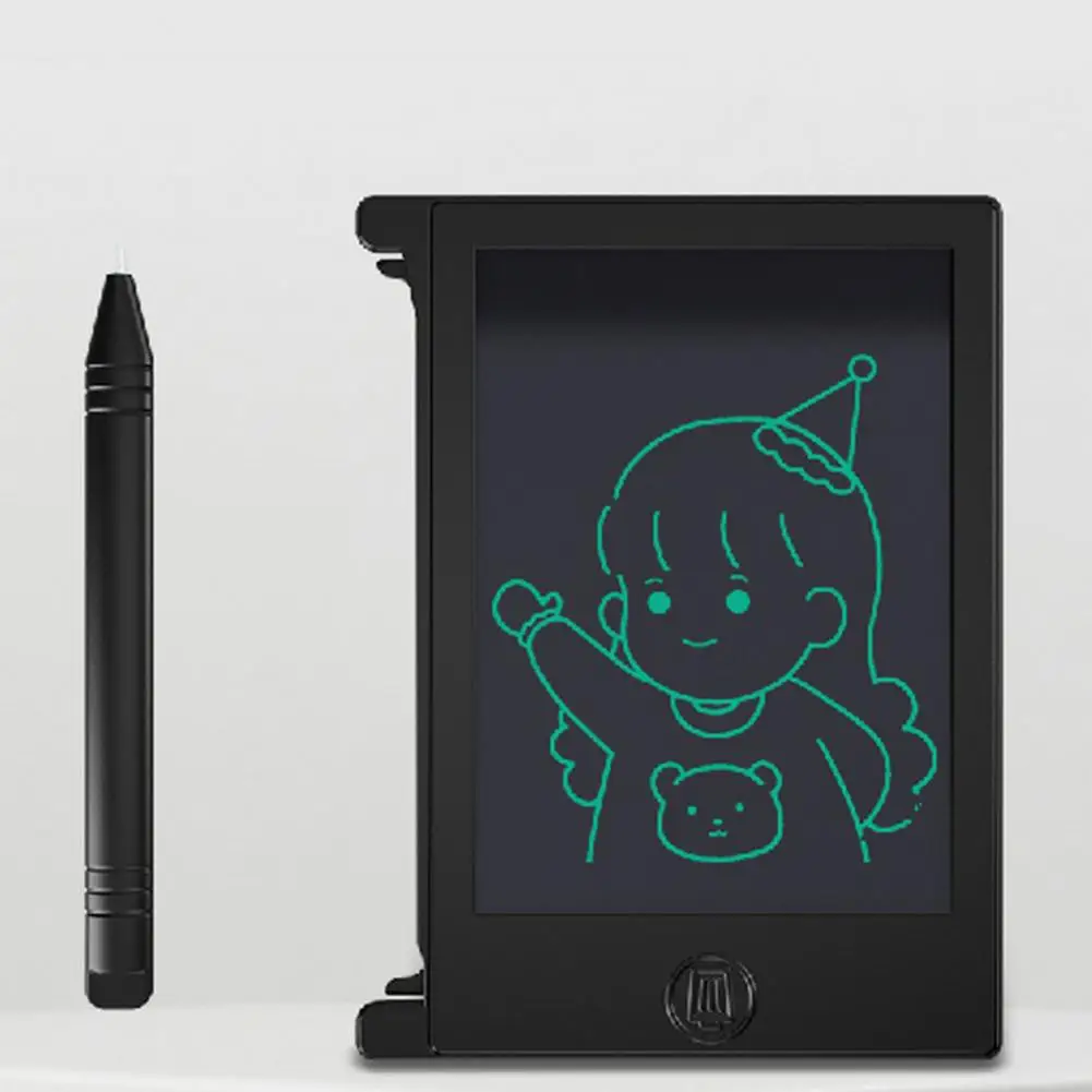 4.4 Inch Practical LCD Writing Tablet One-click Clear Ink-free Kids LCD Drawing Board Toy Gift LCD Drawing Board Sketchpad