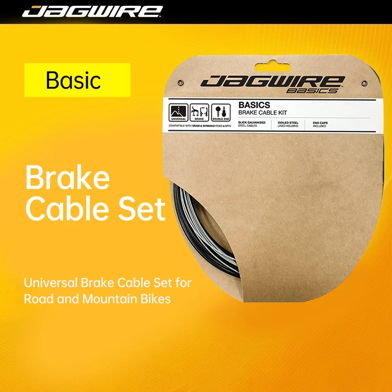 JAGWIRE BWKB000 MTB Road Bike Brake Cable and Housing Set for Shimano SRAM Brake Kit Inner Wire Outer Hose Cycling Parts