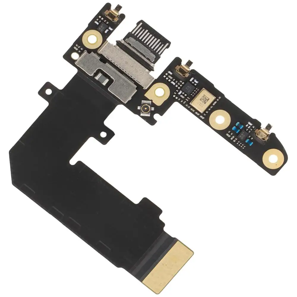 Charging Dock Connector Replacement Repair Parts For Google Pixel 9 Pro Fold Charging Port Flex Cable (Black)