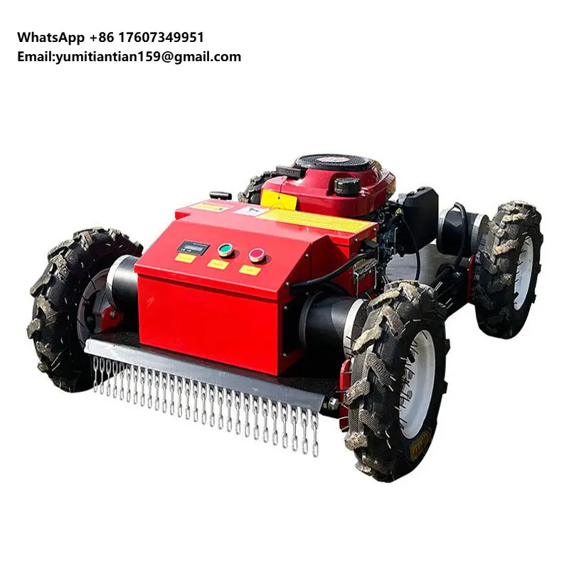 

Outdoor Rc Lawn Mower Robot Grass Cutter for Garden and Farm