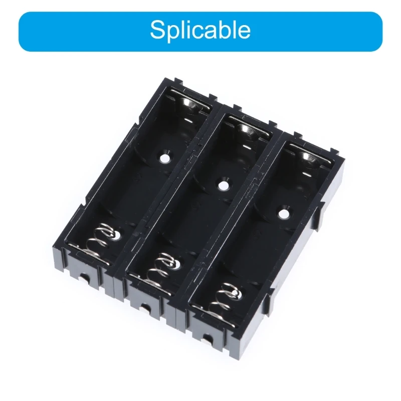 DXAB Customizable LR6 Battery Pack Holder Battery Box for Physics Teaching and Electronic Gadgets