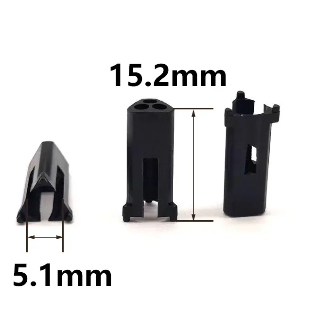 100 pz Iniettore di Carburante Parte In Plastica Tappo Pintle Iniettore di Carburante Kit di Riparazione 15.2*5.1mm VD-PS-32020