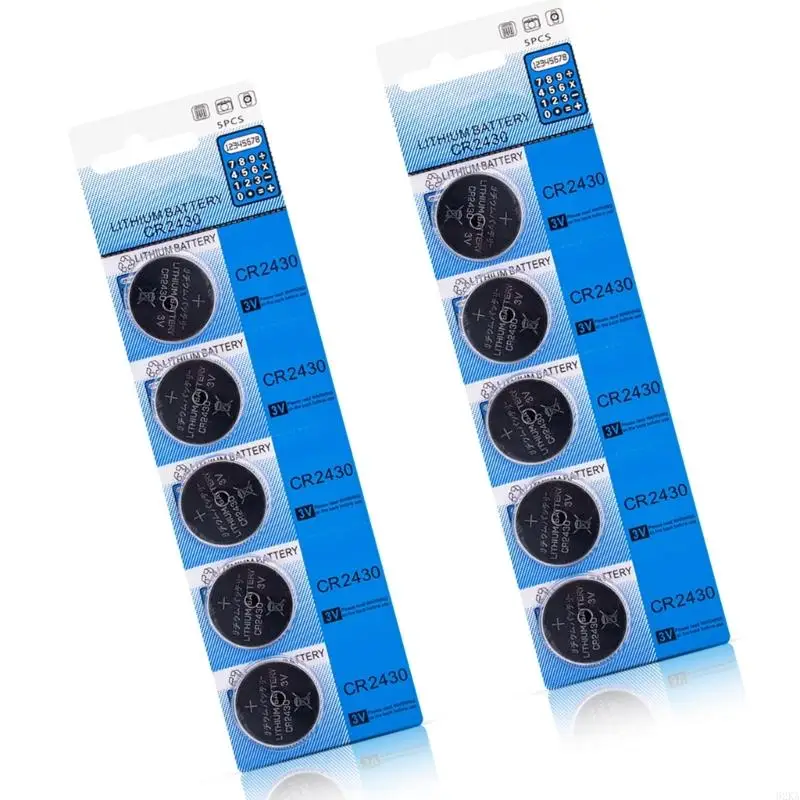 62KA CR2430 3V литий -ячейки для портативных батарей с высокой производительностью электроники