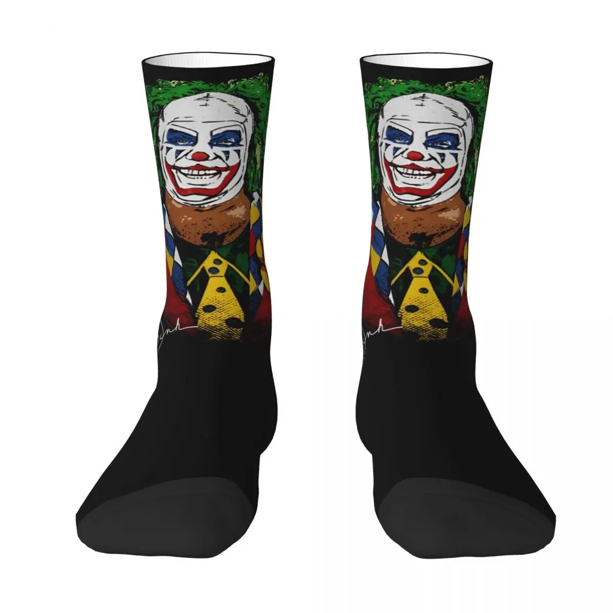 Unisex Men Socks The Clowns Doink Stockings Autumn Casual Medium Soft Socks Printed Climbing Non Slip Socks