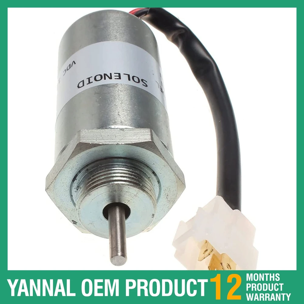 

Competitive Price 12V Fuel Stop Solenoid MV1-81 For Hitachi Excavator EX40U EX55 EX58 ZX40U ZX50U