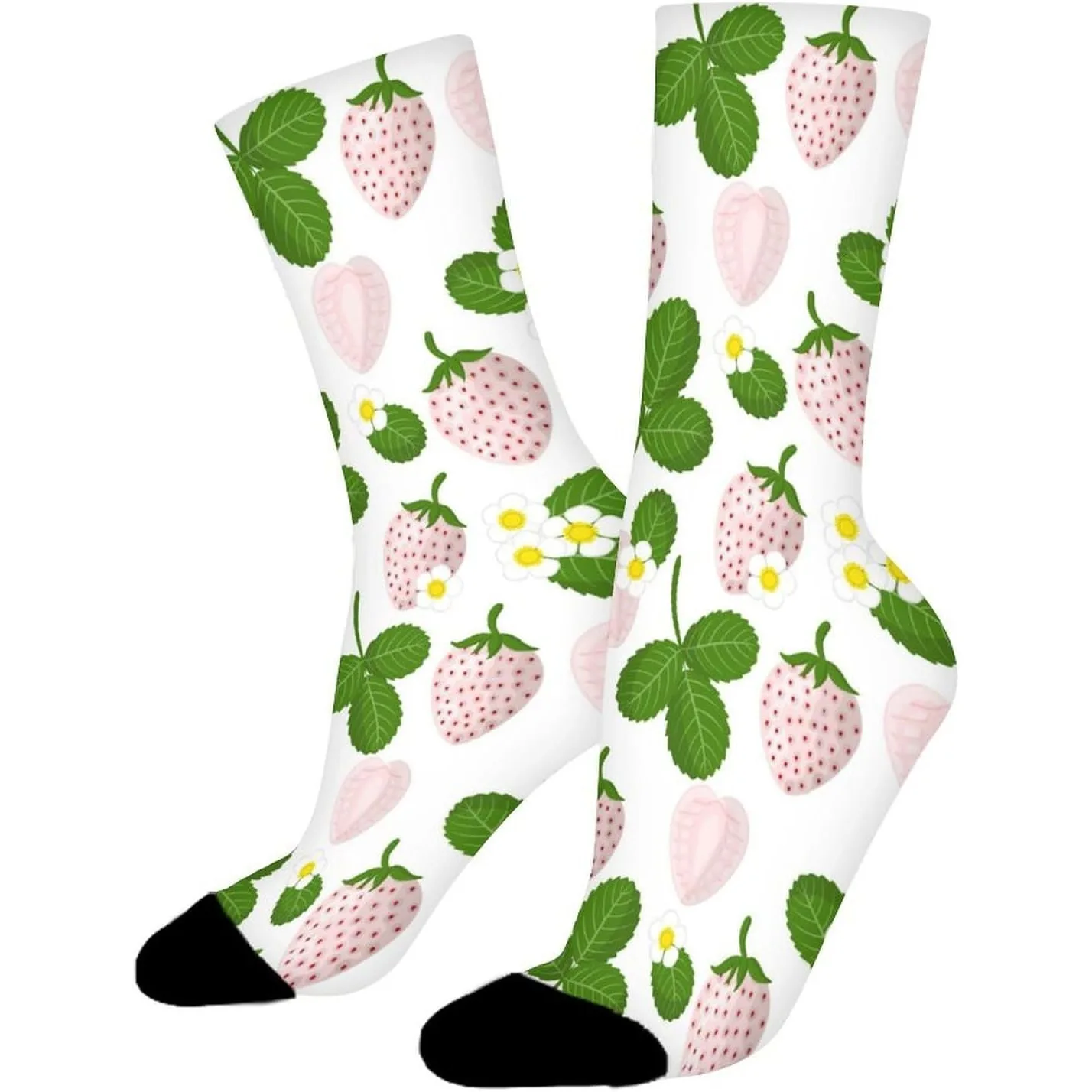 

Носки с клубничным узором для мужчин и женщин, новинка, классические контрастные цвета, модные носки-трубочки, спортивные повседневные носки