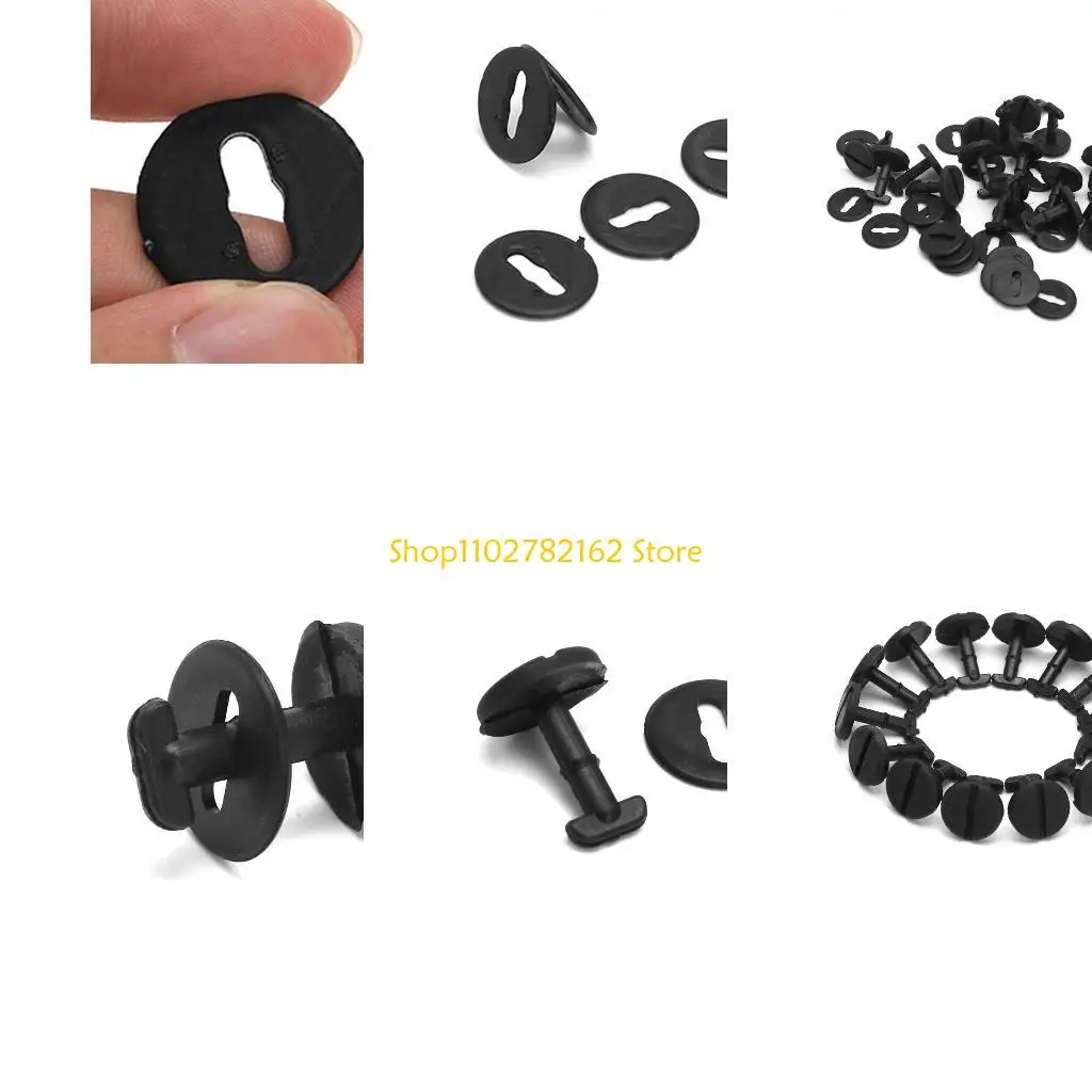 

547B 20x Floor Carpet Mat Clips Twist Lock with Washers For E36 E46