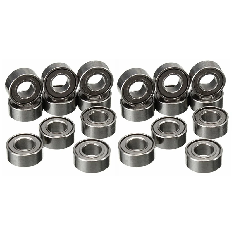 100Pcs MR63ZZ 3X6X2 Mm Deep Groove Ball Bearing Miniature Bearing