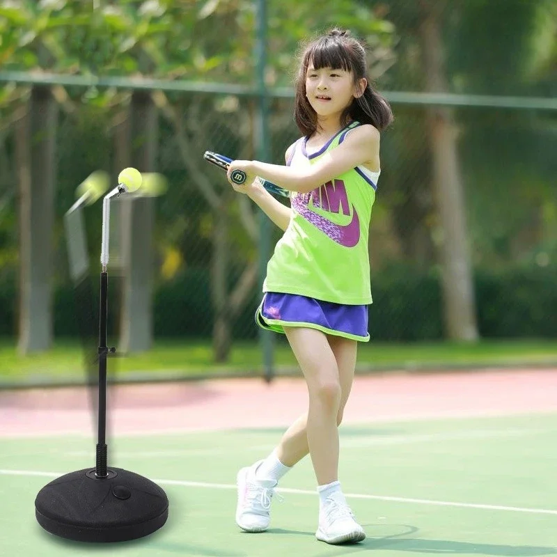 Tennis trainer, tennis sparring partner, training portable beginner sparring partner