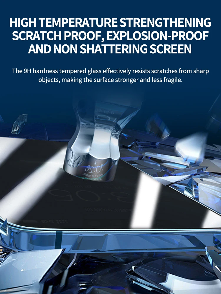 360 Angle Up And Down Left And Right Anti Spy Full Cover Screen Glass For iPhone 14 13 12 11 PRO MAX XS XR X XR Tempered Glass