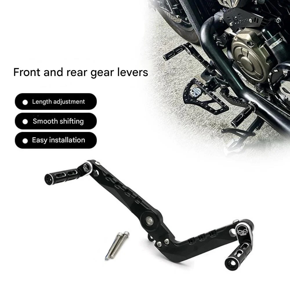 For QJMOTOR SRV 600 step on the shift lever QJ 600SRV srv600 600 srv gear lever adjustable length and angle