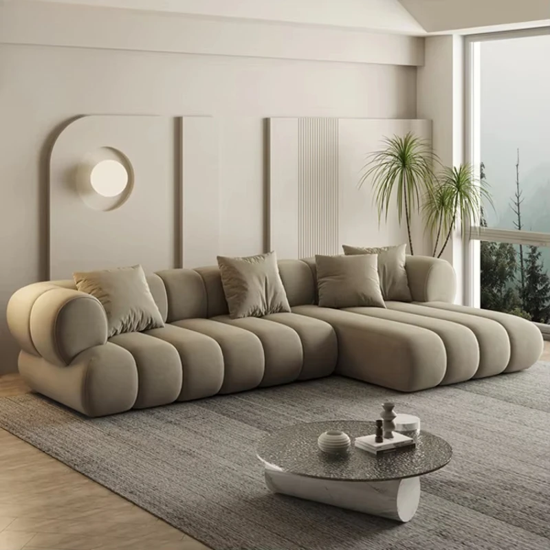 

Luxury Sofa Simple Living Room Furniture Home Lounge Living Room Leisure Combination Corner Sofa