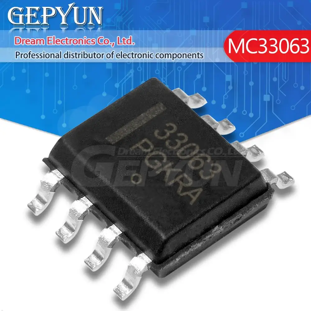 10pcs MC33063ADR2G SOP-8 MC33063A SOP8 MC33078 MC34063 MC34119 SOP SMD New Original