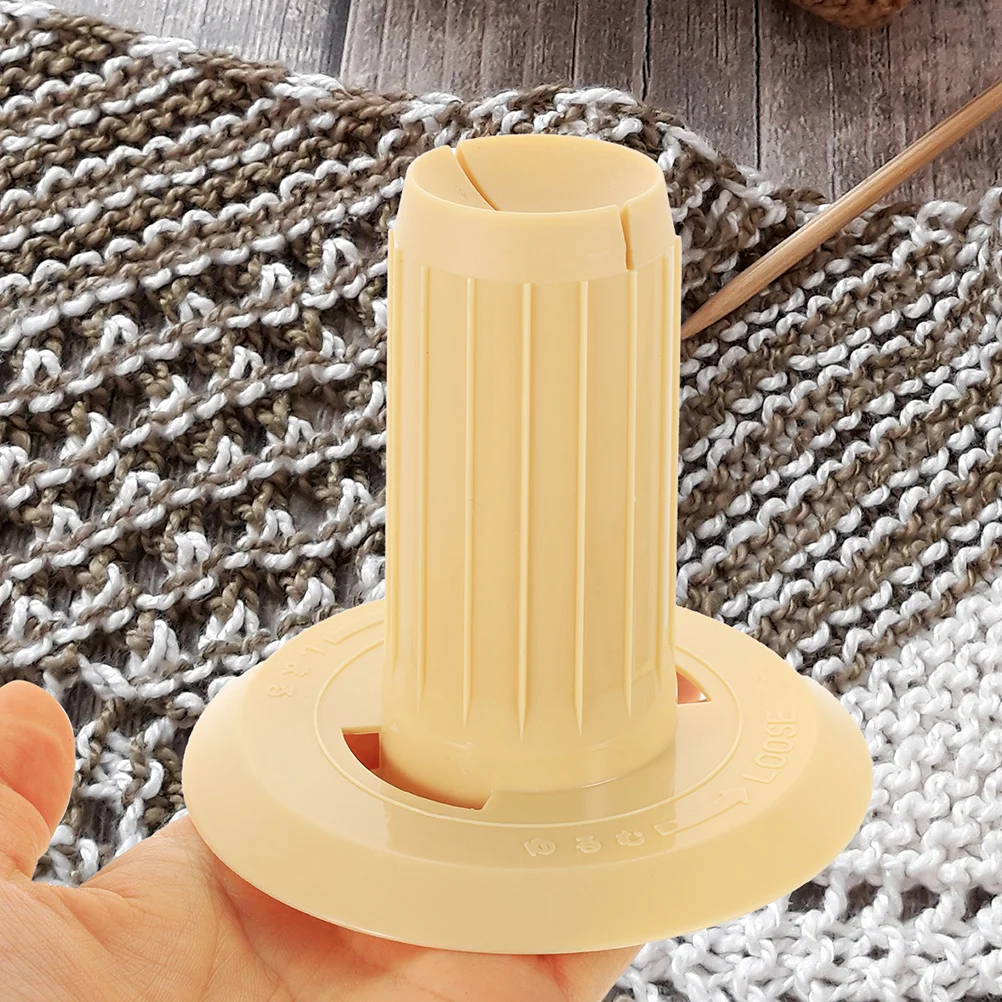 Winding Machine Bobbins Hand Knitting Mill Tube Spool Rotating Plastic Wool Winder Machines Parts DIY Supply Knitter Baby