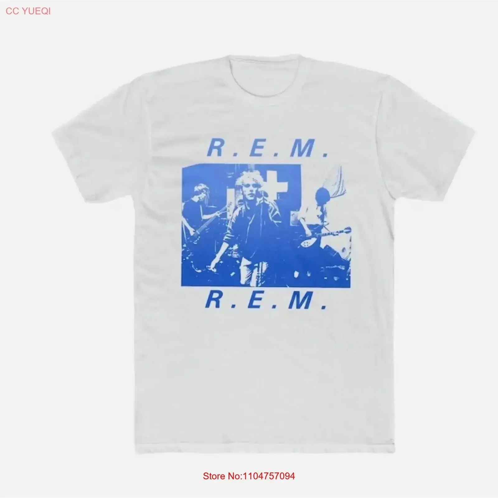R E M BAND 1981 Athens GA Vintage Handbill T Shirt S 5XL vintage Washed Soft Stretched Slightly Comfortable Stylish