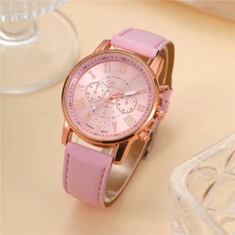 Ladies Fashion Simple Digital Alloy with Quartz Watch Bracelet 2pcs Set Luxury Women Simple Dial Ladies Watches Reloj Mujer
