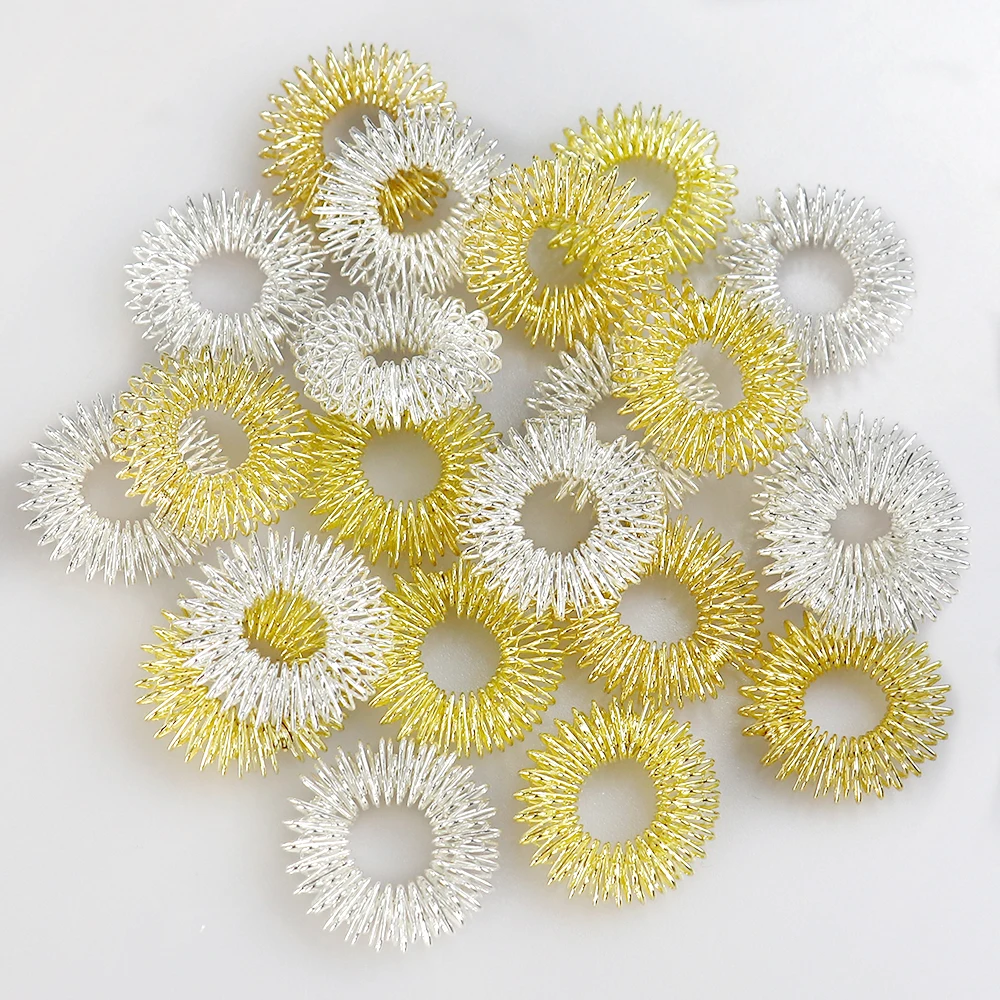 

Лидер продаж, массажное кольцо для пальцев, акупунктурная терапия, нержавеющая сталь, инструмент для снятия стресса, уход за руками, кровообращение, китайская медицина