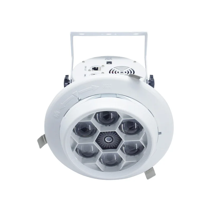 

KTV flash ceiling embedded stage six bee eyes laser karaoke bar rotating colorful lights